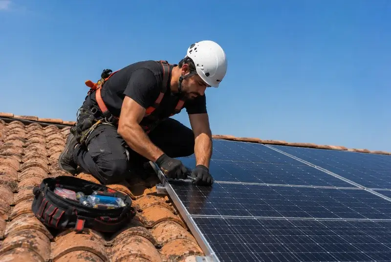 Maintenance et monitoring de panneaux solaires à Nailloux