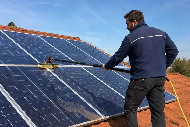 Nettoyage et entretien de panneaux solaires à Nailloux